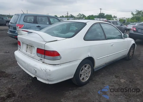 2000 Honda Civic Ex из США, поврежденный, VIN 1HGEJ8241YL071110
